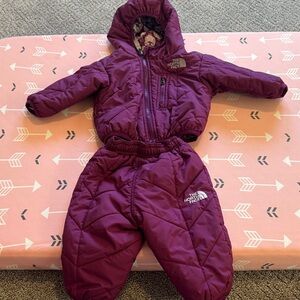 The North Face Plum Snowsuit for Infants
